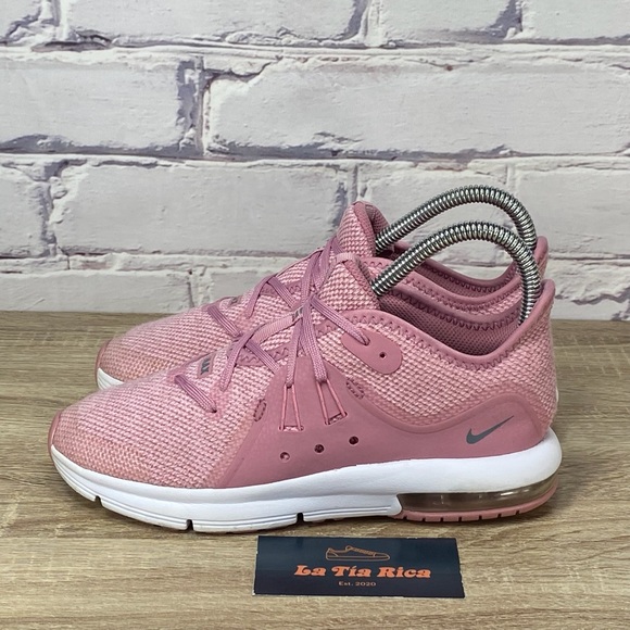 Nike Air Max Sequent 3 Pink Sneakers - Picture 3 of 8